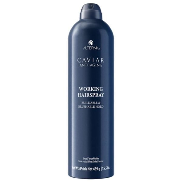 CAVIAR Anti-Aging Working Hairspray | Buildable, Brushable Hold | Helps Control Frizz & Adds Shine | Sulfate Free - Image 2