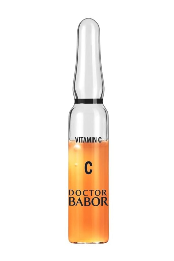 Doctor BABOR Radiance Ampoules Serum, 20% Vitamin C Treatment, with Hyaluronic Acid, High Dose, Face Pigment Spot Minimiser, for Smoother Skin with Glow, Against Wrinkles, 100% Vegan, 7 x 2 ml - Image 3