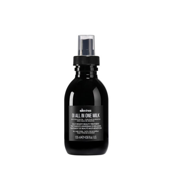 Davines OI All in One Milk | Hair Milk Spray | Powerful Hair Detangler + Hydrating Leave-In Treatment | Smoothes Frizzy Hair - Image 2