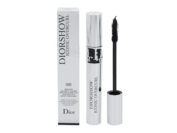 Dior Diorshow Iconic Overcurl Spectacular 24H Volume & Curl Mascara #090 Black, 0.21 Ounce - Image 2
