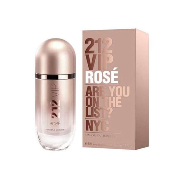 Carolina Herrera 212 Vip Rose Fragrance For Women - Notes Of Bubbly Rosé - Seductive Peach Blossom - Fresh, Elegant And Dynamic - Day And Night Wear - Sensual And Feminine Scent - Edp Spray - 2.7 Oz - Image 2