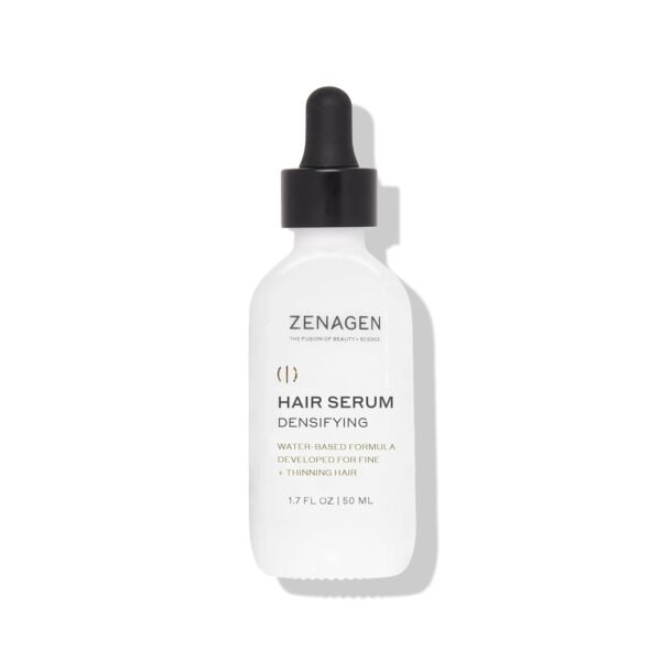ZENAGEN Densifying Hair Serum for Fine + Thinning Hair | Boosts Hair Density, Strengthens & Nourishes Hair Follicles, Non-Greasy Water-Based Formula, Plant-Based, Vegan, All Hair Types - Image 2
