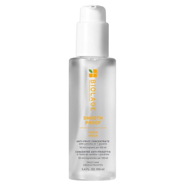 Biolage Smooth Proof Serum - Hydrates & Heals Brittle Strands, Frizz Control Hair Serum, For Frizzy Hair, With micro-dosed Camellia Oil & Glycerin - Image 2