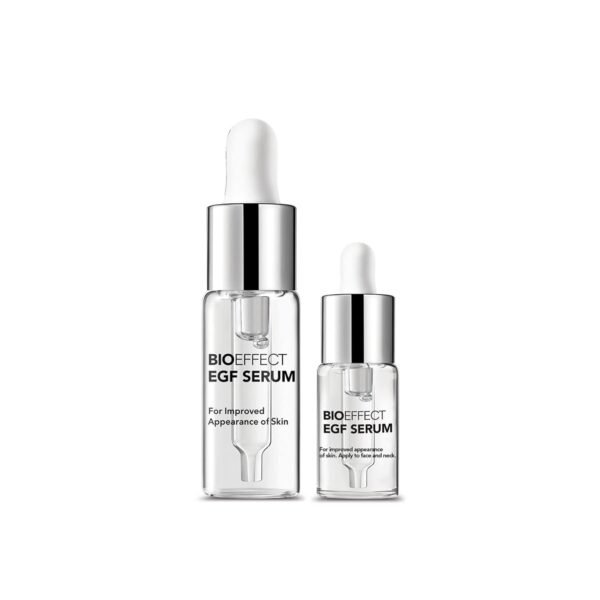 BIOEFFECT EGF Serum Treatment Duo with Hyaluronic Acid, Enhance Skin with Moisturizing, Firming, Wrinkle-Fighting Treatment for Face And Neck, Day And Night, Best Derma Roller Facial Serum - Image 2