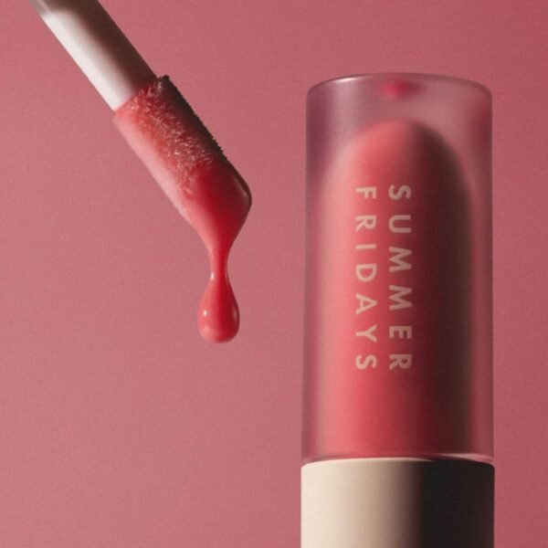 Summer Fridays Dream Lip Oil - Tinted Lip Oil with Moisturizing Sheer Coverage, High-Shine and Deep Hydration - Non-Sticky Formula for Long-Lasting Softness - Pink Cloud (0.15 Oz) - Image 6