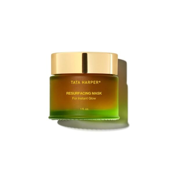 Tata Harper Resurfacing Mask, Instant Glow Face Mask, Gentle Exfoliating Face Mask, Enzyme Mask, Natural Skincare, 30ml - Image 2