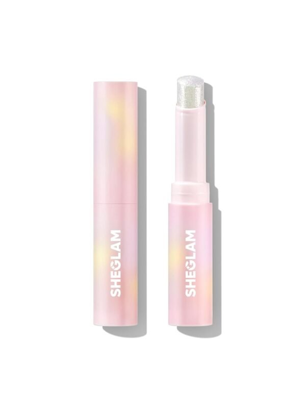 SHEGLAM Crystal Jelly Glaze Stick Eye Shadow Stick Eyeliner Brightener Pencil Crayon with Brush Easy to Blend Long Lasting Shimmer Eyeshadow-Rosy Gem - Image 2