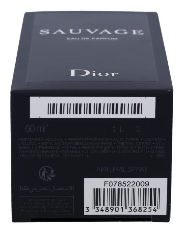 Sauvage by Dior Eau de Parfum Spray, 2 Fl Oz - Image 6