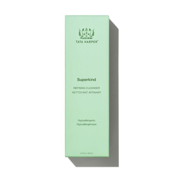 Tata Harper Superkind Refining Cleanser, Gentle Exfoliating Cleanser for Sensitive Skin, Hypoallergenic Skincare, Fragrance Free, Natural Skincare, Dermatologist Tested, Vegan, 125ml - Image 10