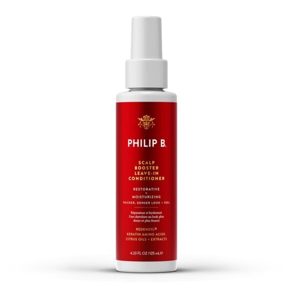 PHILIP B. Scalp Booster Leave-In Conditioner, 4.23 Oz - Scalp Treatment for Thicker, Denser Looking Hair - Made with Redensyl, Keratin Amino Acids and Salicylic Acid - Image 2