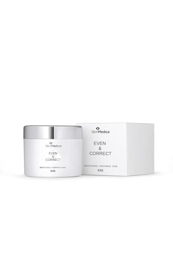 SkinMedica Even & Correct Brightening Treatment Pads For Face Exfoliating, 10% Glycolic Acid Pads That Are Retinol-Free, Alcohol-Free and Hydroquinone-Free, 60 Ct - Image 7