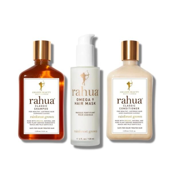 Rahua Strong Hair Rituals/Classic Shampoo and Conditioner 9.3 Fl oz/Omega 9 Hair Mask 4 Fl Oz - Image 2
