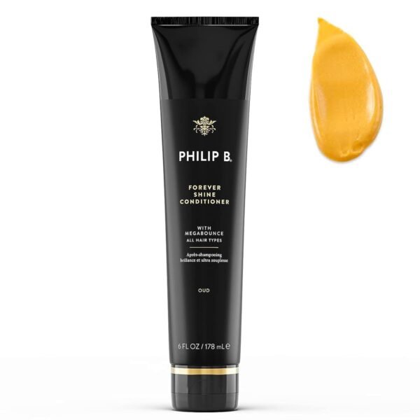 PHILIP B. Forever Shine Hair Conditioner With Notes of Pure Oud, 6 oz. (178 ml) | With Megabounce, Add Volume & Shine for Days, For All Hair Types - Image 2