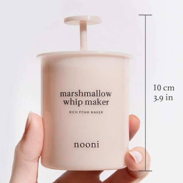 NOONI 2-in-2 Much Needed Facial Cleansing Single - Marshmallow Whip Maker | Gentle Deep Cleanser For Skincare, Rich Foam Maker For Face Wash, Gift, Remove Impurities, for All Skin Types - Image 7