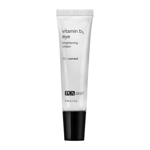 PCA SKIN Vitamin B3 Eye Brightening Cream, Eye Brightener For Bright Eyes, Dark Circles, Wrinkles, and Uneven Skin Tones, Anti Aging Eye Cream, Formulated with Niacinamide, 1 oz Tube - Image 2