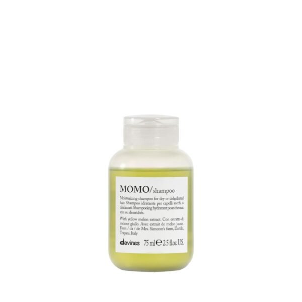 Davines MOMO Moisturizing Shampoo & Conditioner for Dry, Dehydrated Hair, Add Softness & Shine, Detangling Formula - Image 2