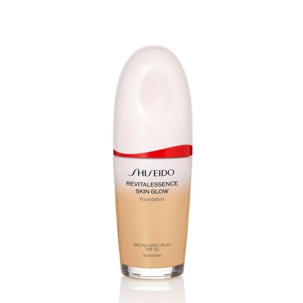Shiseido RevitalEssence Skin Glow Foundation SPF 30, 340 Oak - Buildable, Medium Coverage - 24-HR Hydration & 12-HR Wear - Transfer, Crease & Fade Resistant - Non-Comedogenic - All Skin Types - Image 2