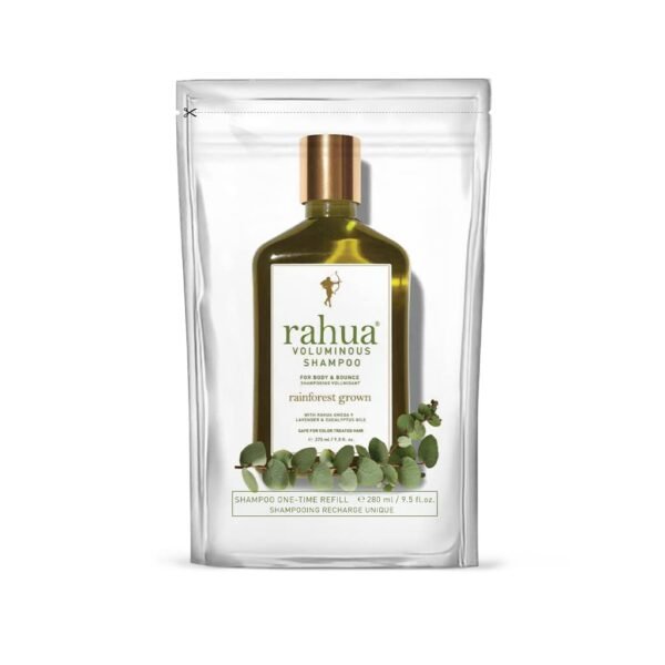 Rahua Voluminous Shampoo Refill, 9.5 Fl Oz, Organic Volumizing Sulfate Free Shampoo, Natural Plant Based Derived Ingredients, Lavender Eucalyptus Scent, Hair Care for Fine Hair, Lemongrass & Green Tea - Image 2