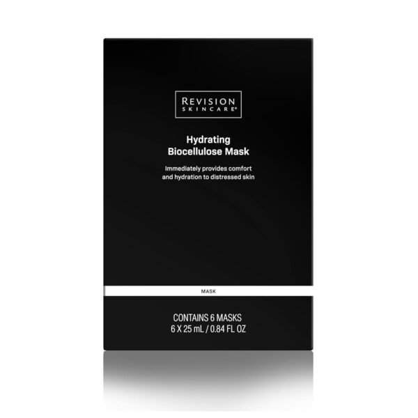 Revision Skincare Hydrating Biocellulose Mask, Soothing Treatment for Sensitive, Dry, and Irritated Skin, Reduces Discomfort and Enhances Skin Barrier Recovery, 1 Sheet - Image 2