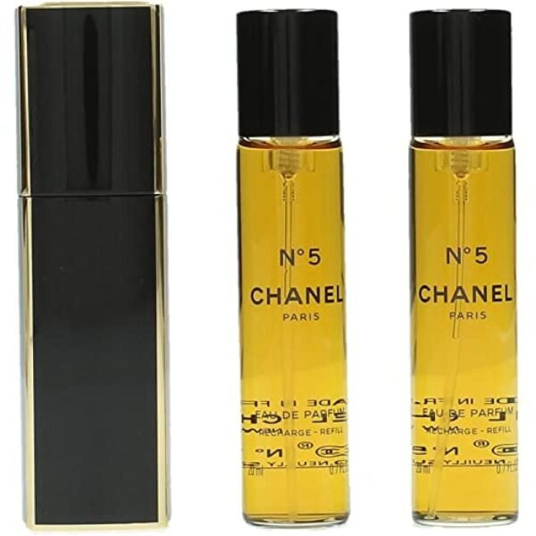 Chanel No.5 Eau De Parfum Purse Spray And 2 Refills - No.5 - 3x20ml/0.7oz - Image 2