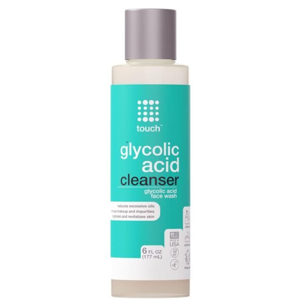 10% Glycolic Acid Face Wash - Exfoliating, Non Drying & Foaming AHA Cleanser - Anti-Aging, Skin Tone & Texture, Wrinkles, Pores, Blackheads - Sulfate Free, Oil Free, & Low PH - 6 oz. - Image 2