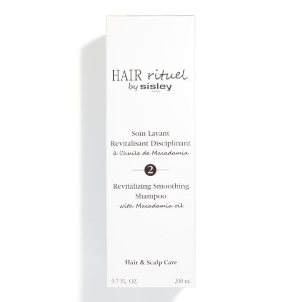 Sisley Paris Hair Rituel Revitalizing Smoothing Shampoo with Macadamia Oil - 200 mL - Gently Cleanses, Improves Look of Shine & Supports Hair and Scalp Health - Rich Foam Texture - Sulfate Free - Image 5