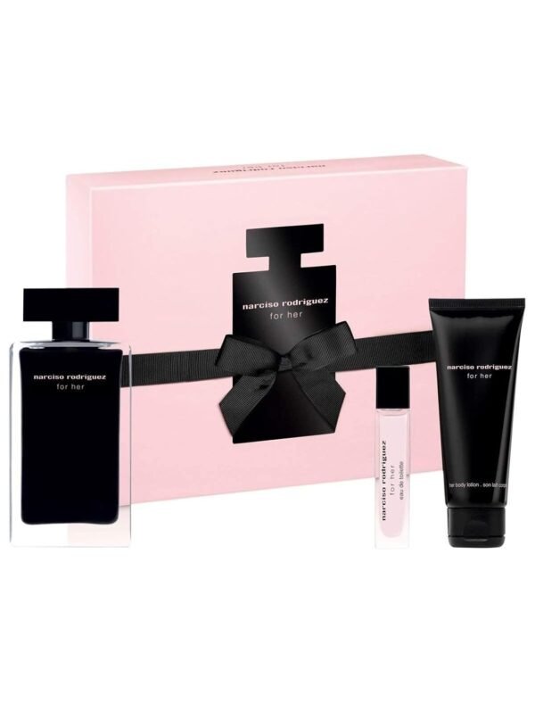 Narciso Rodriguez for Women 3 Piece Set (3.4 Eau de Toilette Spray + 1.6 Body Lotion + 0.33 Eau de Toilette Spray) - Image 4