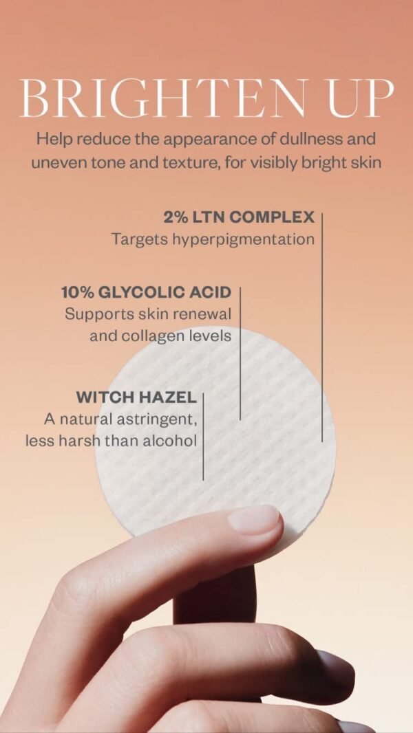 SkinMedica Even & Correct Brightening Treatment Pads For Face Exfoliating, 10% Glycolic Acid Pads That Are Retinol-Free, Alcohol-Free and Hydroquinone-Free, 60 Ct - Image 8
