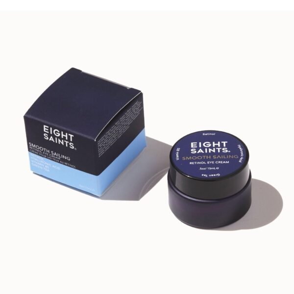 Eight Saints Retinol Eye Cream, Natural & Organic, For Smoothing Fine Lines and Wrinkles and Improve Skin Tone, 0.5 Ounces - Image 3