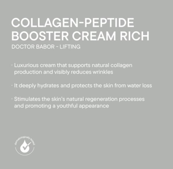 BABOR DOCTOR Collagen-Peptide Booster Cream, Peptide Plant Complex, Supports Collagen Production while Reducing Wrinkles, Improve Elasticity to Plump and Hydrate the Skin, 1.69 oz - Image 10