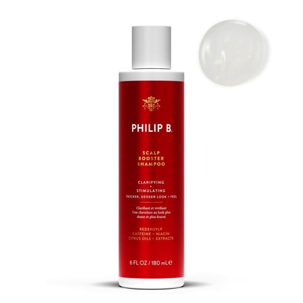 PHILIP B Scalp Booster Shampoo, 6 fl. oz. (180 ml) - Clarifying Shampoo Stimulates Scalp for Thicker, Denser Looking Hair - Image 2