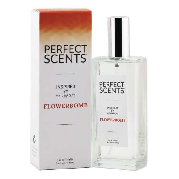 Perfect Scents Fragrances | Inspired by V&R’s Flowerbomb | Women’s Eau de ToileƩe | Vegan, Paraben, Phthalate Free | Never Tested on Animals | 3.4 Fl Oz - Image 2