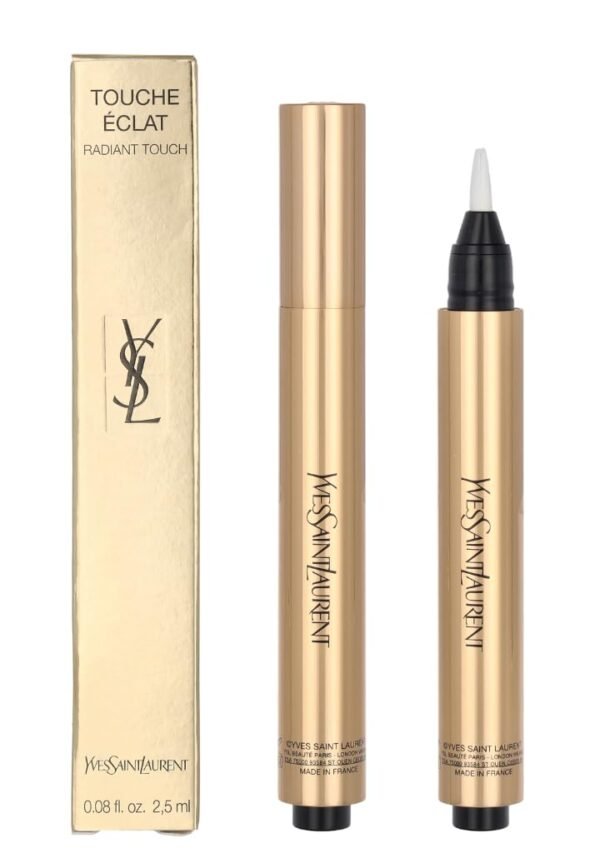 Yves Saint Radiant Touch/Touche Eclat #2 Luminous Ivory (Beige), 0.1 Ounce - Image 2