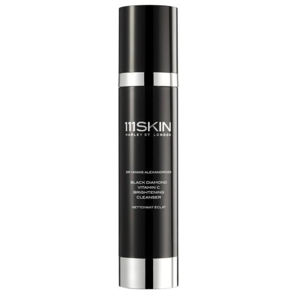 111SKIN Black Diamond Vitamin C Cleanser Face Wash for All Skin Types, Foaming Facial Cleanser with Peptidic Microalgae Complex for Dull Uneven Skin Tone & Dark Spots 3.4 fl oz - Image 2