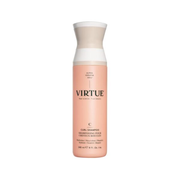 VIRTUE Curl Sulfate Free Shampoo with Jojoba Oil, Hydrates, Nourishes & Repairs Curly Hair with Frizz Control, Color Safe - Image 2