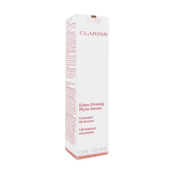 Clarins Extra-Firming Phyto-Serum | Anti-Aging | Visibly Firms, Lifts and Tightens Slackened Skin | Visibly Redefines Facial Contours | Hyaluronic Acid Deeply Hydrates | All Skin Types | 1.6 Fl Oz - Image 3