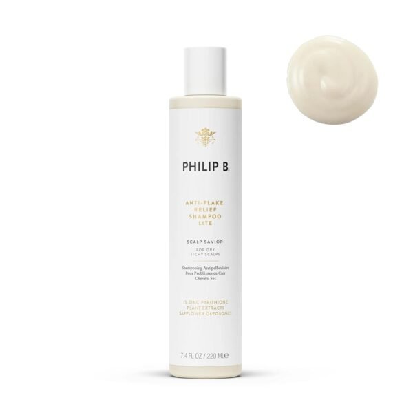 PHILIP B. Anti-Flake Relief Shampoo Lite 7.4 oz. (220 ml), for Dry, Itchy Scalps - Instant Soothing Relief for Lasting Comfort - Image 2
