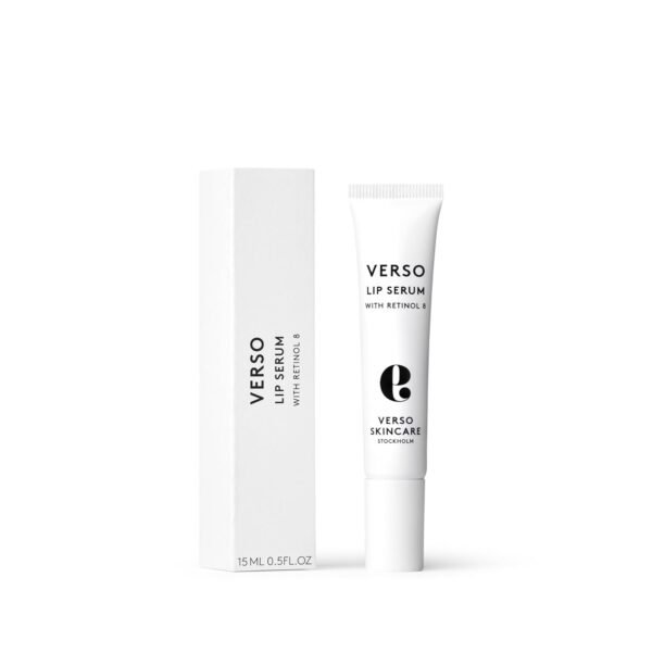 Verso Skin Care | Moisturizing Lip Serum with Retinol 8 | Anti Aging Lip Plumper for Soft Lips & Youthful Skin | Lip Care Made Easy (0.5 fl oz) - Image 2