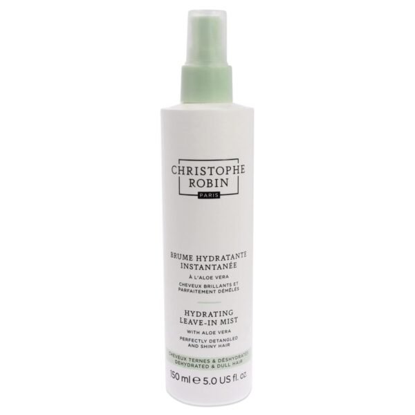 Christophe Robin Hydrating Leave-In Mist With Aloe Vera for Scalp and Hair - Detangles and Conditions 5 fl. oz - Image 2