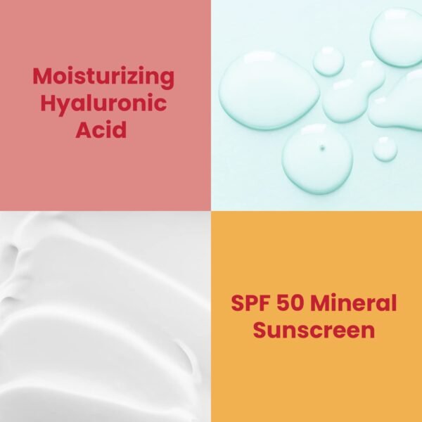 Protect Tinted Moisturizer & Mineral Sunscreen SPF 50, Hyaluronic Acid, Zinc Oxide, Titanium Dioxide for Deep Hydration, Dermatologist-Tested, Suitable for All Skin Types, 50ml - Image 6
