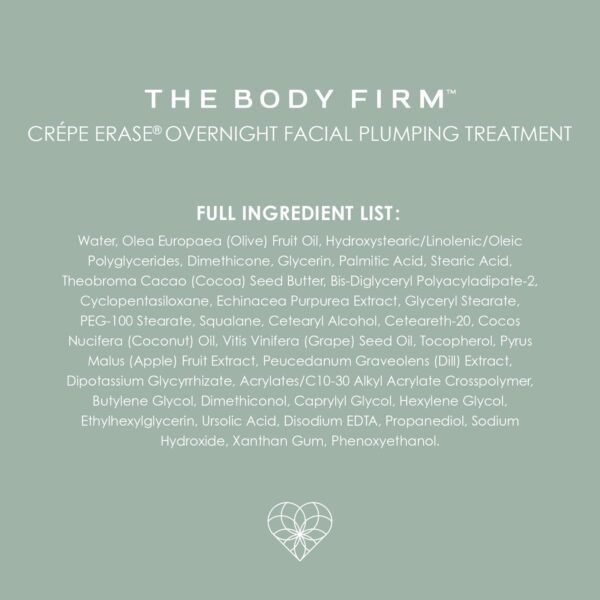 Crepe Erase Plump & Firm Facial Treatment, Anti-Aging Skin Care, Hydrating Face Moisturizer, Night Cream for Face and Neck, Moisturizing and Firming, Supports Wrinkle & Crepe Skin, 1.7 fl oz - Image 4