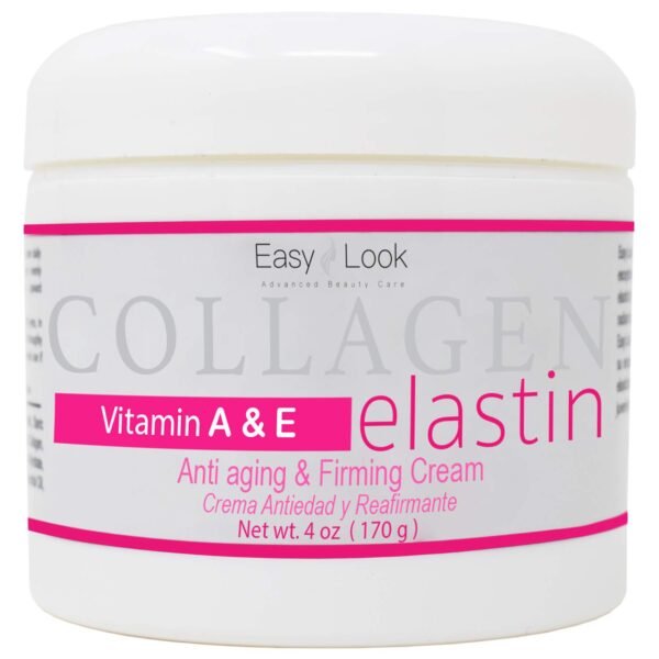 Collagen Elastin Cream Vitamins A & E Anti aging and Firming Cream 4oz - Image 6