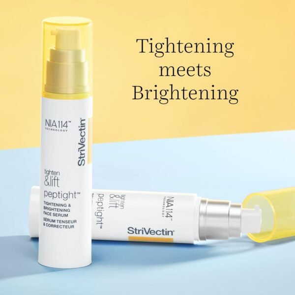 StriVectin Tighten and Lift Peptight Tightening and Brightening Face Serum with Peptides for Even Skin Tone, 1.7 Fl Oz - Image 8