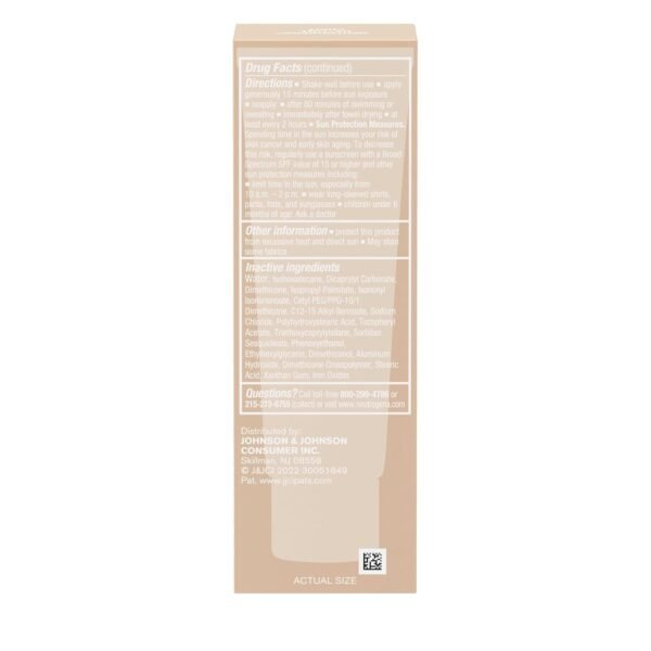 Neutrogena Purescreen+ Tinted Sunscreen for Face with SPF 30, Broad Spectrum Mineral Sunscreen with Zinc Oxide and Vitamin E, Water Resistant, Fragrance Free, Light, 1.1 fl oz - Image 10