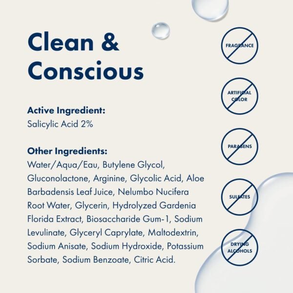 Hero Cosmetics Pore Release Blackhead Clearing Solution - Exfoliating Toner Featuring BHA, PHA, AHA and 2% Salicylic Acid (100 ml) - Image 7