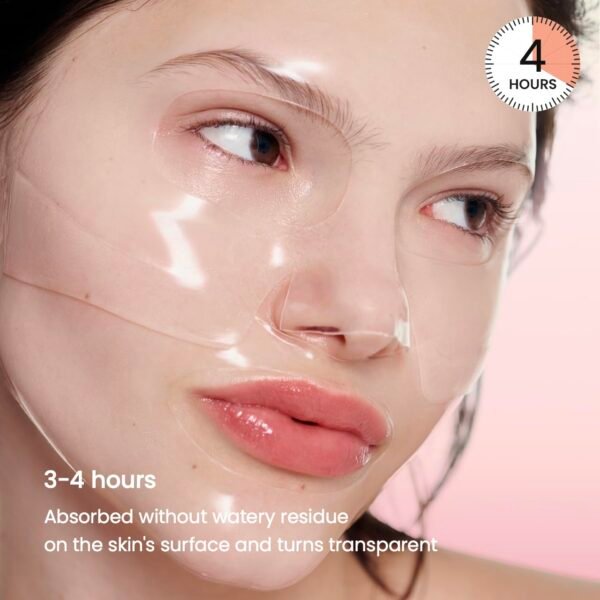 BIODANCE Bio-Collagen Real Deep Mask, Hydrating Overnight Hydrogel Mask, Pore Minimizing, Elasticity Improvement, 34g x4ea - Image 5