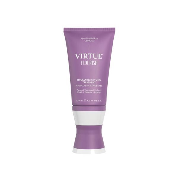 VIRTUE Flourish Hair Thickening Styling Treatment for Thinning or Fine Hair, Volumizes and Thickens Thin Hair, 4 Fl Oz - Image 2