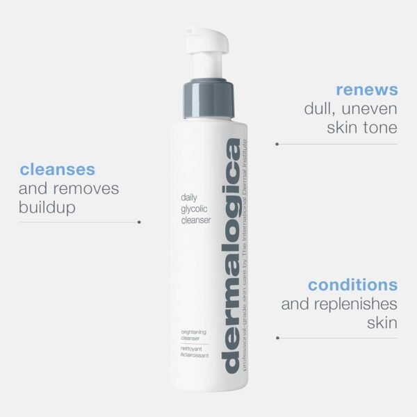 Dermalogica Daily Glycolic Cleanser, Face Wash with Glycolic Acid and AHA, Removes Buildup and Brightens Skin Tone - Image 6