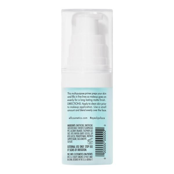 e.l.f. Hydrating Face Primer, Makeup Primer For Flawless, Smooth Skin & Long-Lasting Makeup, Fills In Pores & Fine Lines, Vegan & Cruelty-free, Small - Image 10