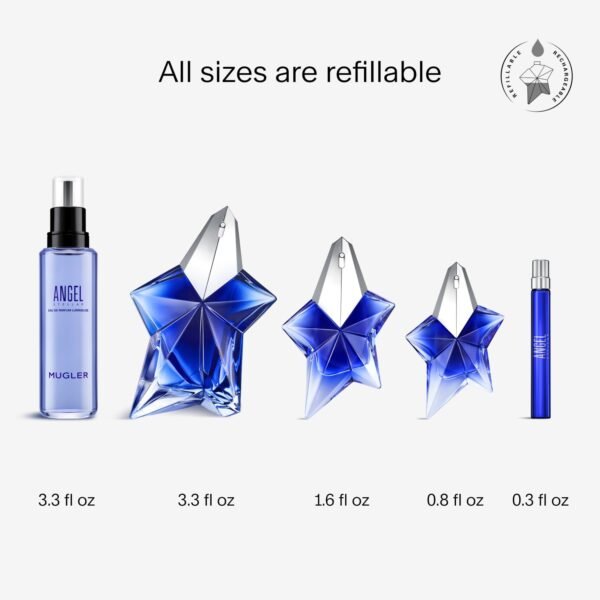 Mugler - Angel Stellar - Eau de Parfum - Womens Perfume - Ambery Gourmand - With Pistachio, Vanilla & Woody Accord - Image 7